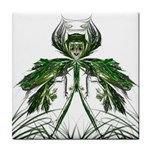 Miss Fern Tile Coaster