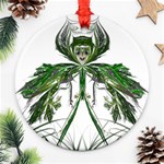 Miss Fern Ornament (Round)