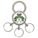 Miss Fern 3-Ring Key Chain