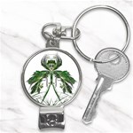 Miss Fern Nail Clippers Key Chain