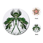Miss Fern Playing Cards (Round)