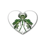 Miss Fern Heart Coaster (4 pack)