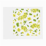 Yellow Flowers Small Glasses Cloth