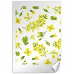 Yellow Flowers Canvas 24  x 36 