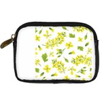 Yellow Flowers Digital Camera Leather Case
