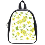 Yellow Flowers School Bag (Small)