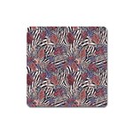 Zebra Chain Pattern Square Magnet