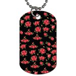 Red Roses Dog Tag (Two Sides)