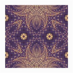 Gold and purple Medium Glasses Cloth (2 Sides) from ArtsNow.com Back