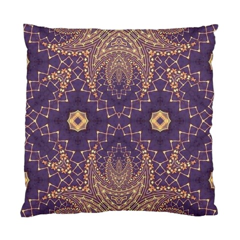 Gold and purple Standard Cushion Case (Two Sides) from ArtsNow.com Front