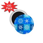 Snowflakes 1.75  Magnets (100 pack) 