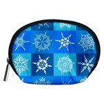 Snowflakes Accessory Pouch (Medium)