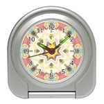 Cute kaleidoscope Travel Alarm Clock