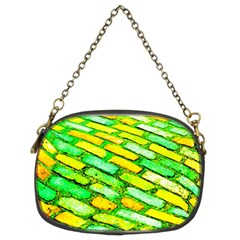 Diagonal street cobbles Chain Purse (Two Sides) from ArtsNow.com Front