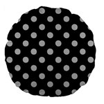 Joint Dots Large 18  Premium Flano Round Cushions