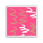 Doodle On Pink Memory Card Reader (Square)