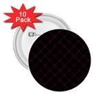 Pink Net on black 2.25  Buttons (10 pack) 