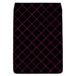 Pink Net on black Removable Flap Cover (S)