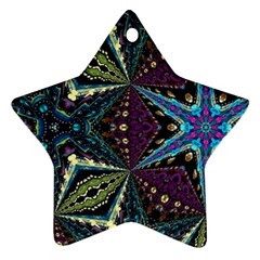 Ornate star Star Ornament (Two Sides) from ArtsNow.com Front