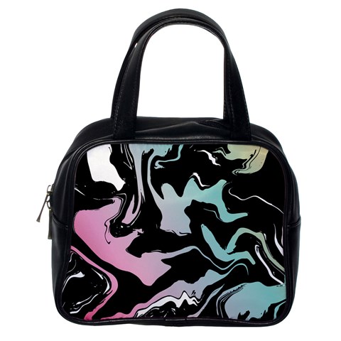 Painted Lines Classic Handbag (One Side) from ArtsNow.com Front