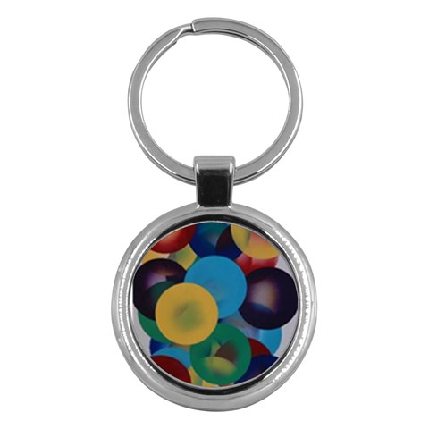 Kaleidoscope Key Chain (Round) from ArtsNow.com Front