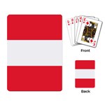 Flag of Austria Playing Cards Single Design (Rectangle)