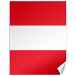 Flag of Austria Canvas 12  x 16 