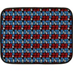 Red And Blue Fleece Blanket (Mini)
