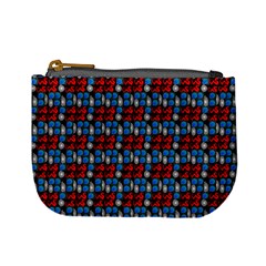 Red And Blue Mini Coin Purse from ArtsNow.com Front
