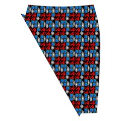 Red And Blue Midi Wrap Pencil Skirt from ArtsNow.com Front Left