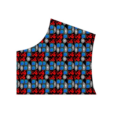 Red And Blue Women s Button Up Vest from ArtsNow.com Top Left