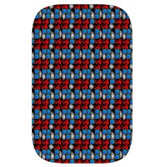 Red And Blue Waist Pouch (Large) from ArtsNow.com Front