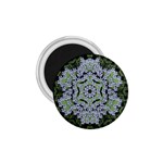 Calm In The Flower Forest Of Tranquility Ornate Mandala 1.75  Magnets