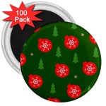 Christmas 001 3  Magnets (100 pack)