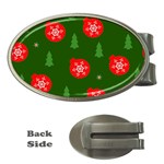 Christmas 001 Money Clips (Oval) 