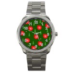 Christmas 001 Sport Metal Watch