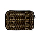 Luxury Golden Oriental Ornate Pattern Apple MacBook Pro 15  Zipper Case
