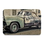 Abandoned Old Car Photo Plate Mats