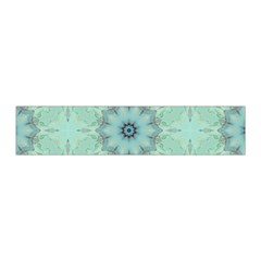Mint floral pattern Pleated Skirt from ArtsNow.com Waist Band