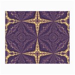 Purple and gold Small Glasses Cloth