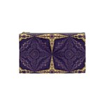 Purple and gold Cosmetic Bag (Small)