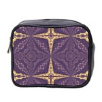 Purple and gold Mini Toiletries Bag (Two Sides)