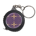 Purple and gold Measuring Tape