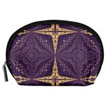 Purple and gold Accessory Pouch (Large)