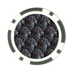 Black Pearls Poker Chip Card Guard from ArtsNow.com Back