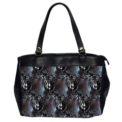 Black Pearls Oversize Office Handbag (2 Sides) from ArtsNow.com Front