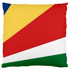 Seychelles flag Standard Flano Cushion Case (Two Sides) from ArtsNow.com Back