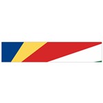 Seychelles flag Small Flano Scarf
