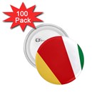 Seychelles-flag12 1.75  Buttons (100 pack) 