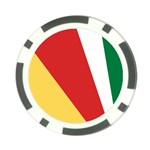 Seychelles-flag12 Poker Chip Card Guard